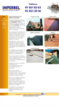 Mobile Screenshot of impermeabilizaciondetejadosbrunete.com